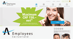 Desktop Screenshot of employees.ch
